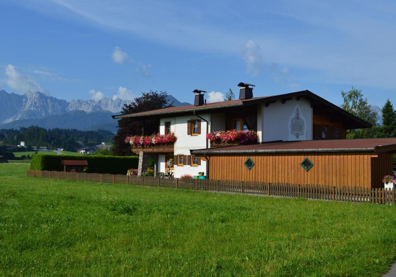 Gaestehaus Schwaiger - Wiesenweg Kössen Extérieur photo